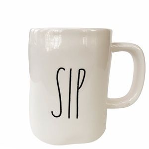 Rae Dunn “SIP” White Ceramic Coffee Mug